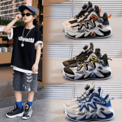 کتونی پیچی طرح دار