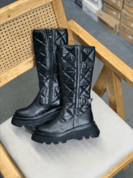 بوت بلند سگک دار